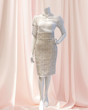 Voe top with lace, Kathrine Nørgård Signature Collection